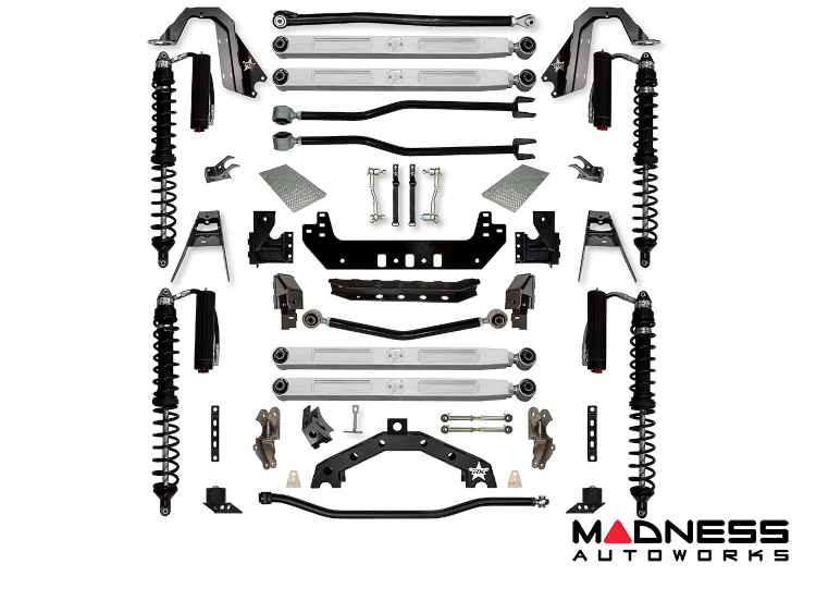 Jeep Wrangler JL Lift Kit - 3.5" - Adventure-X (No Limits) Pro Long Arm - 4DR Diesel - Comp System Stage 1